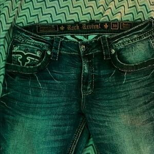 Rock Revival Blue Bootcut Jeans